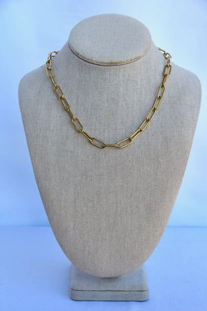 The Paperclip Chain Necklace