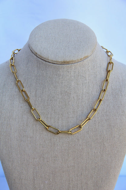 The Paperclip Chain Necklace