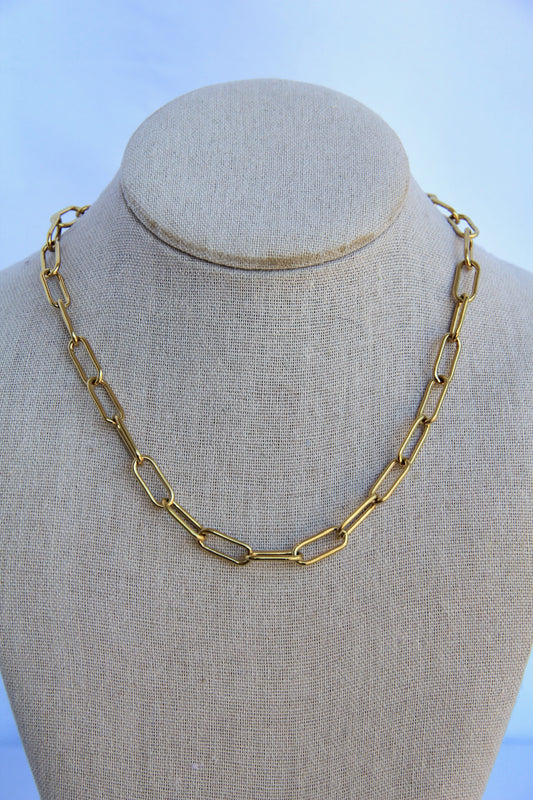 The Paperclip Chain Necklace