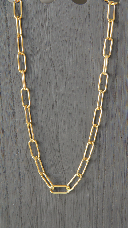 The Paperclip Chain Necklace