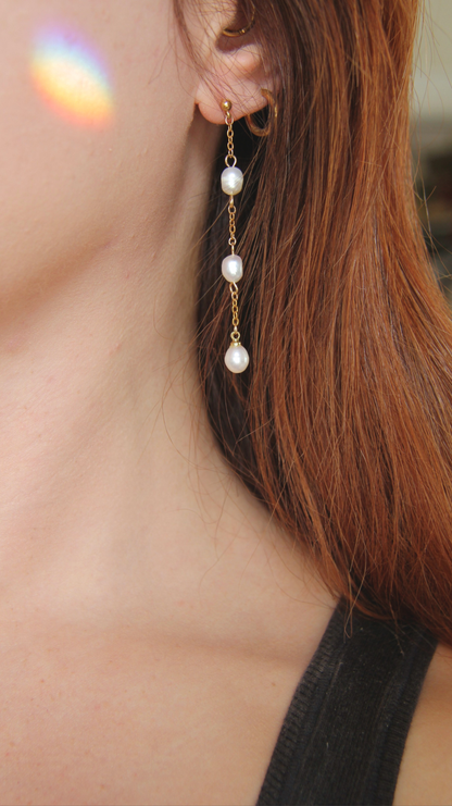 The Pearl Drop Earrings