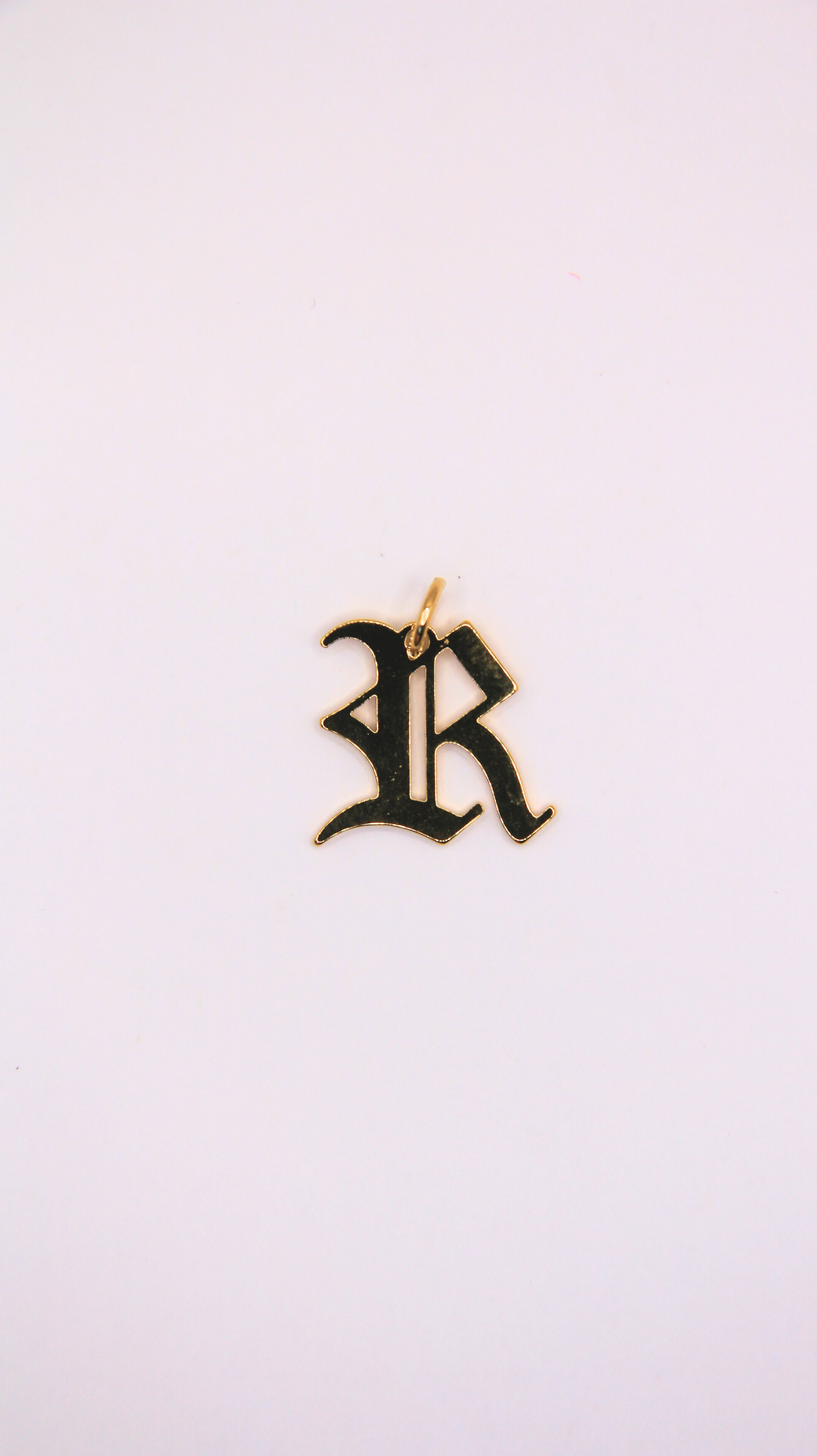 The Gothic Letter Charm