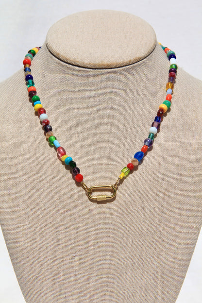 The Rainbow Charm Base Necklace