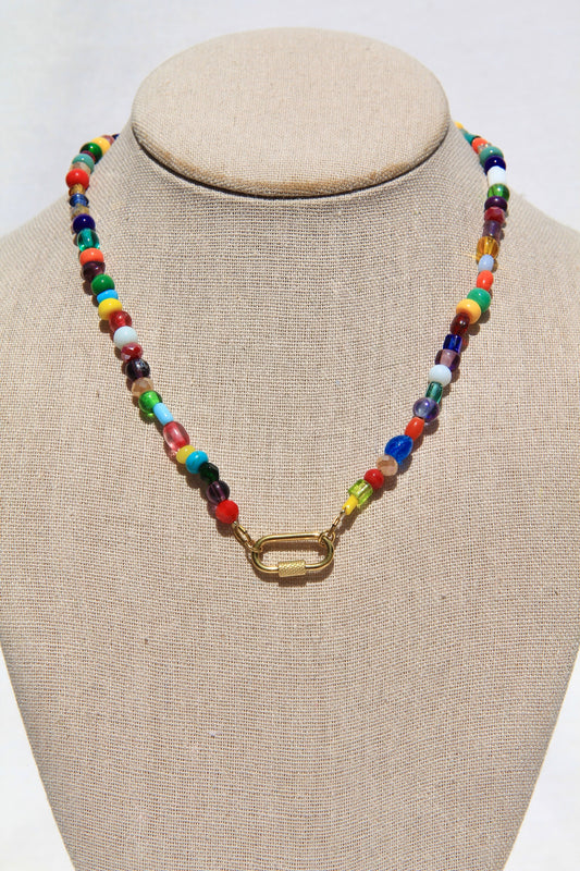 The Rainbow Charm Base Necklace
