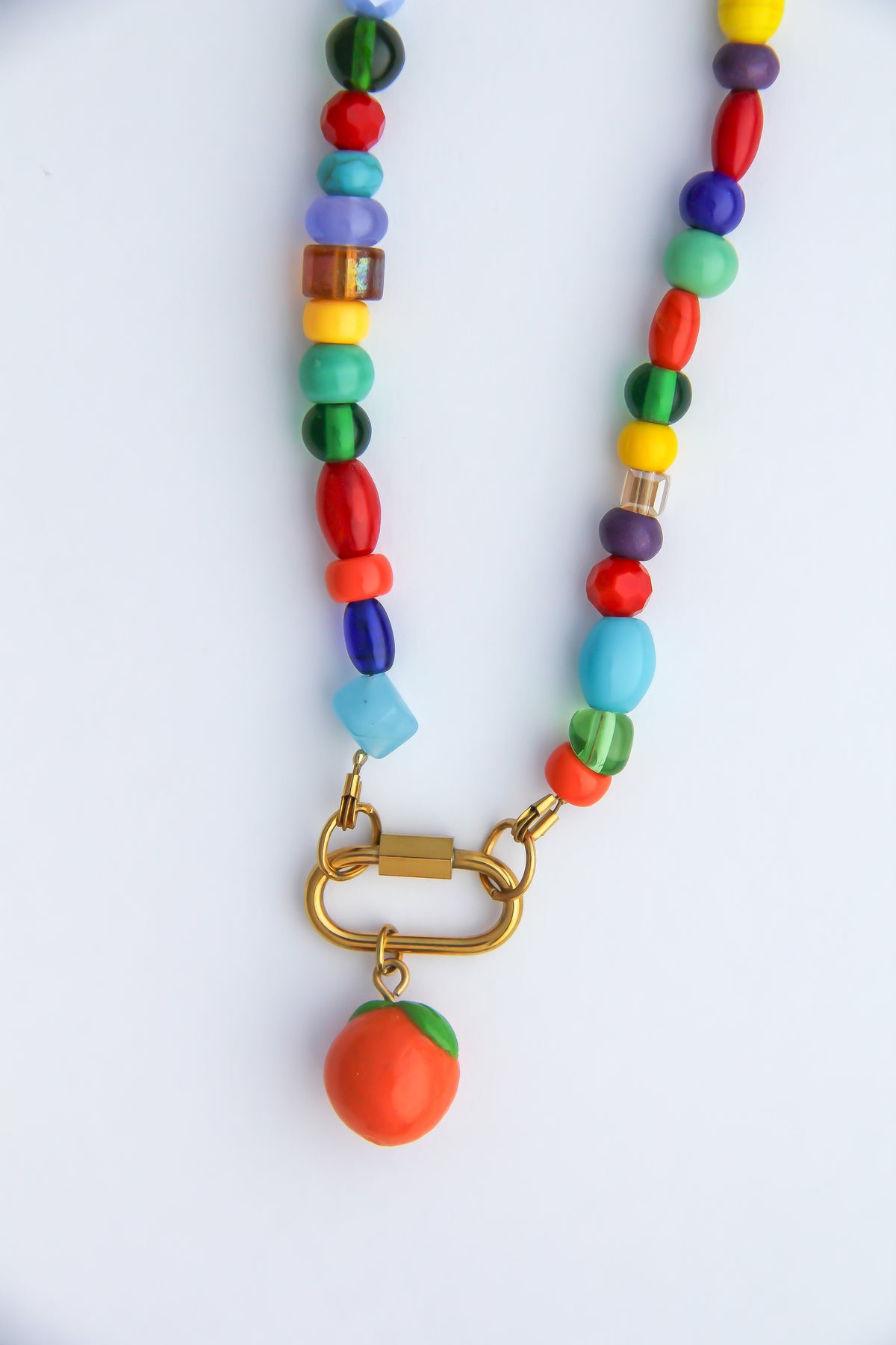 The Rainbow Charm Base Necklace