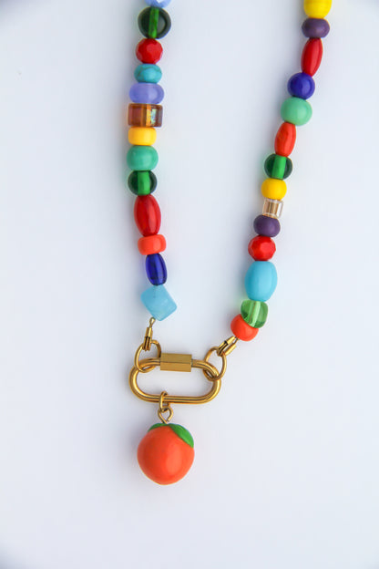The Rainbow Charm Base Necklace