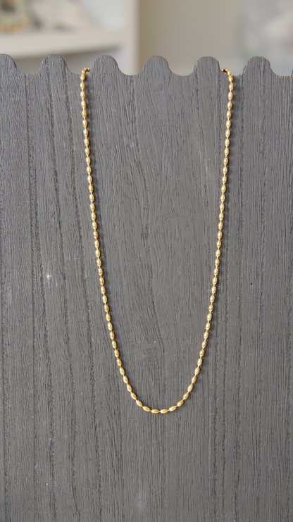 The Rice Chain Necklace