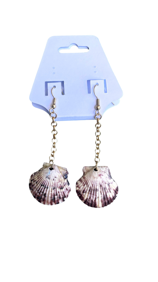 The Seashell Rolo Chain Earrings