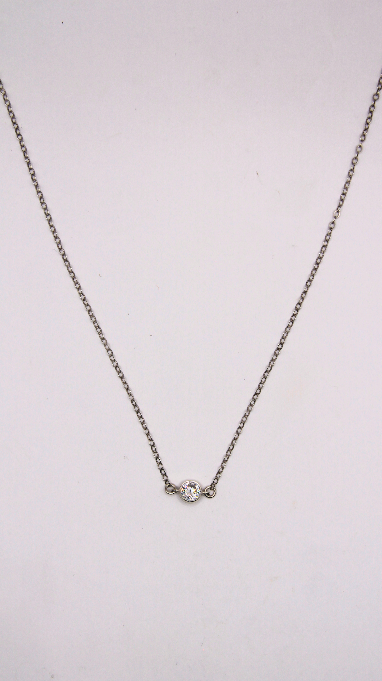 The Silver MB Necklace