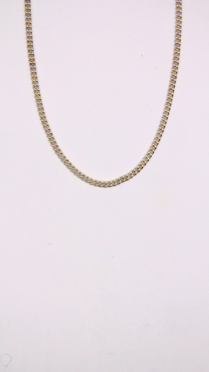 The Silver Thick Amanda Chain