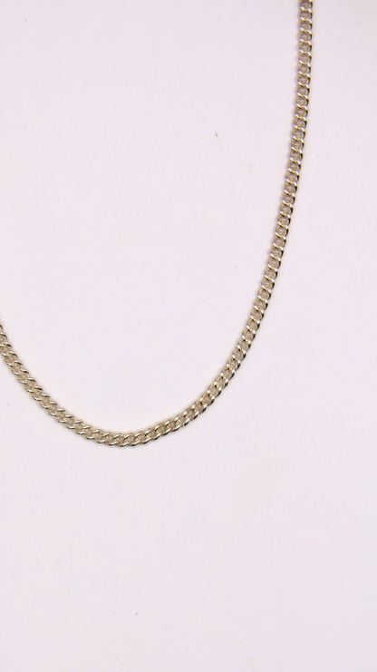 The Silver Thick Amanda Chain