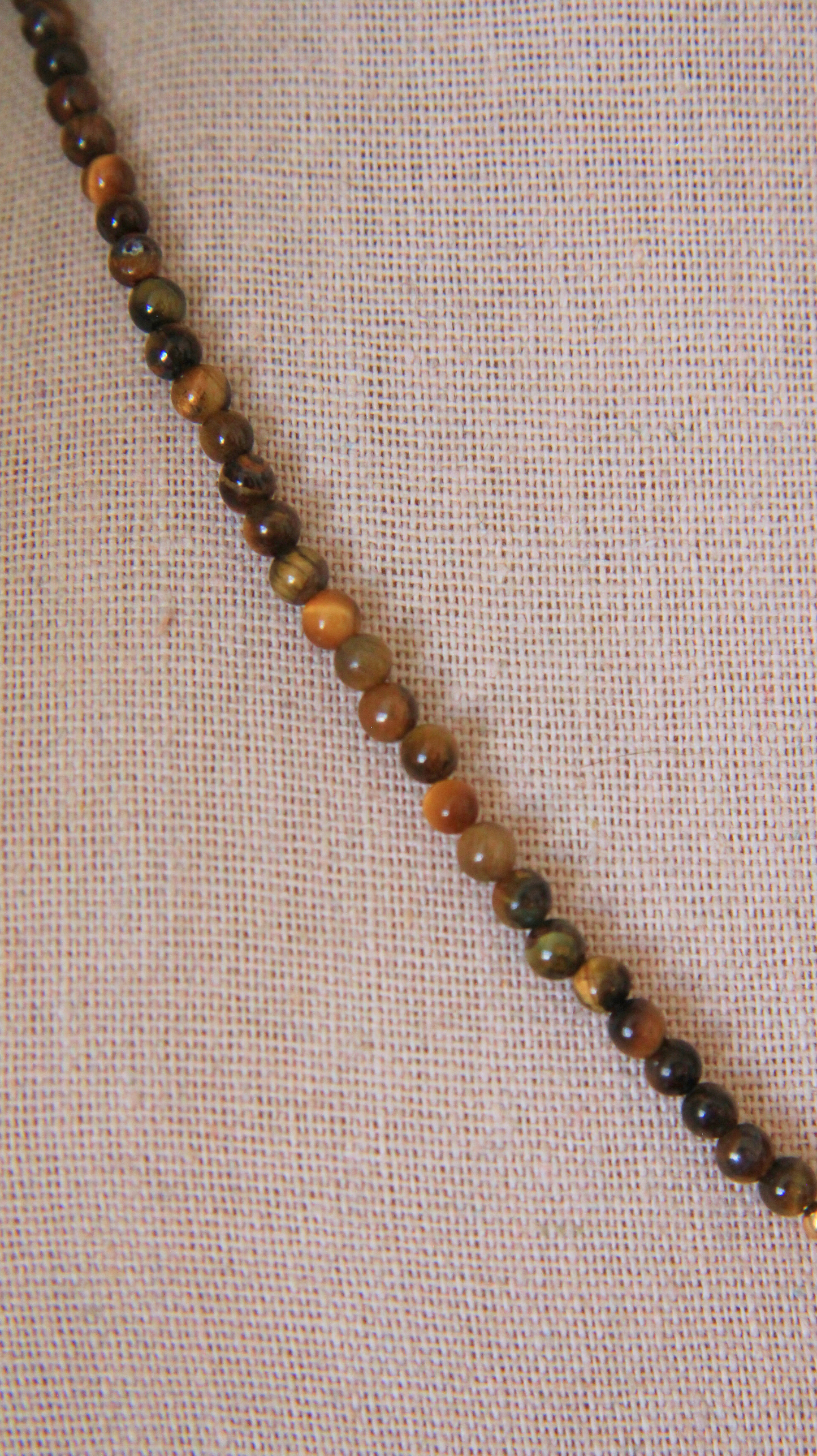 The Tiger's Eye Charm Base Necklace