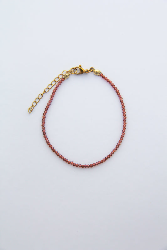 The Mini Garnet Bracelet