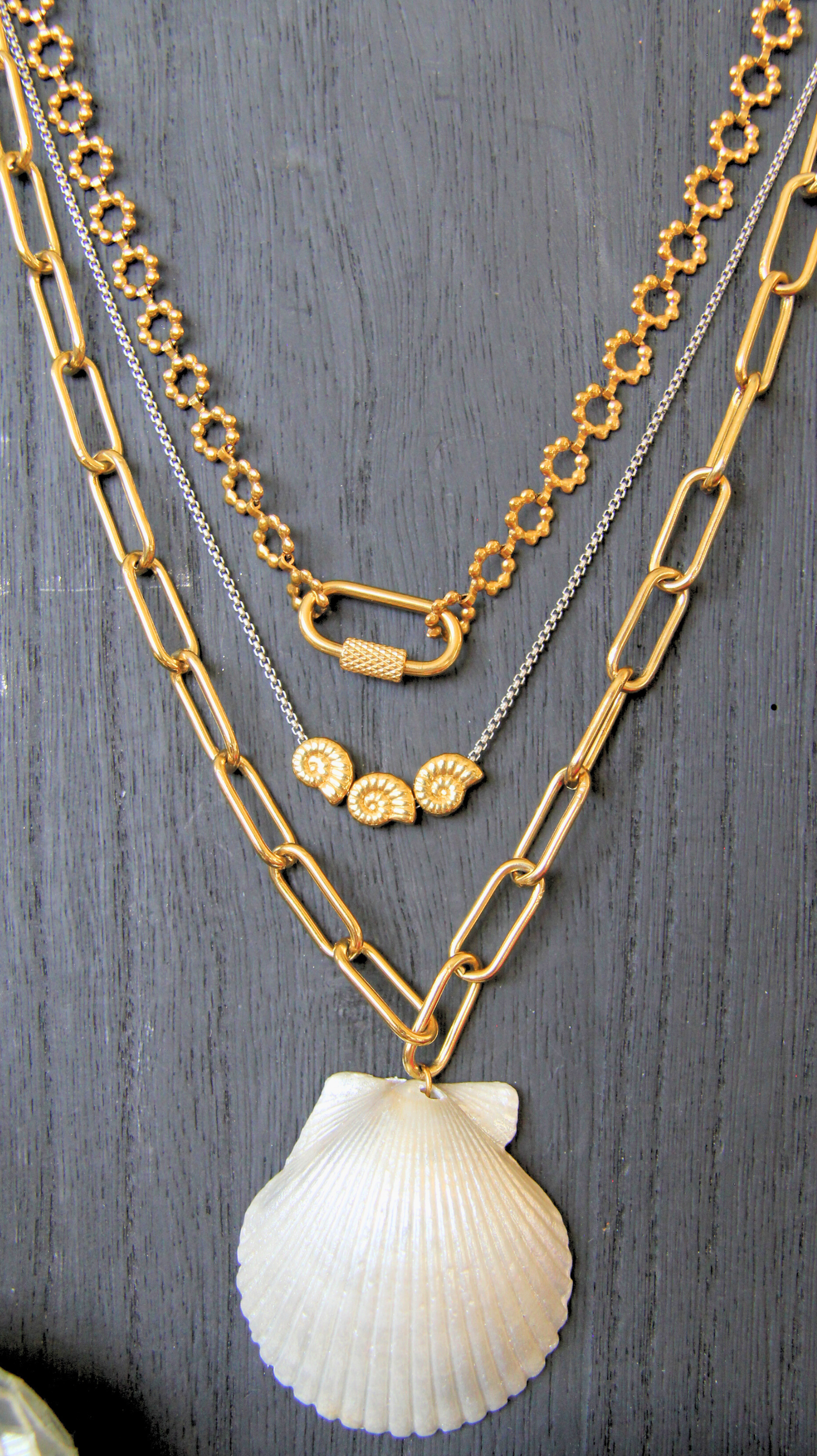 The Flower Chain Carabiner Necklace