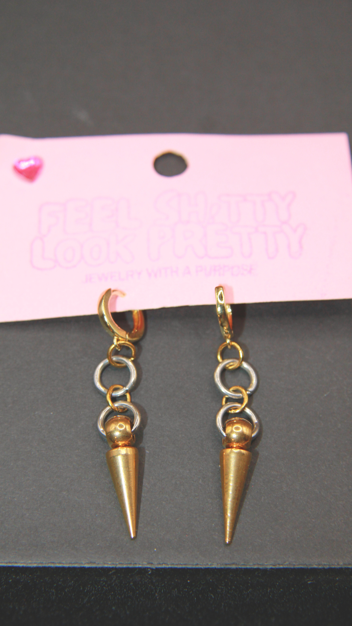 The Two-Toned Spike Huggies