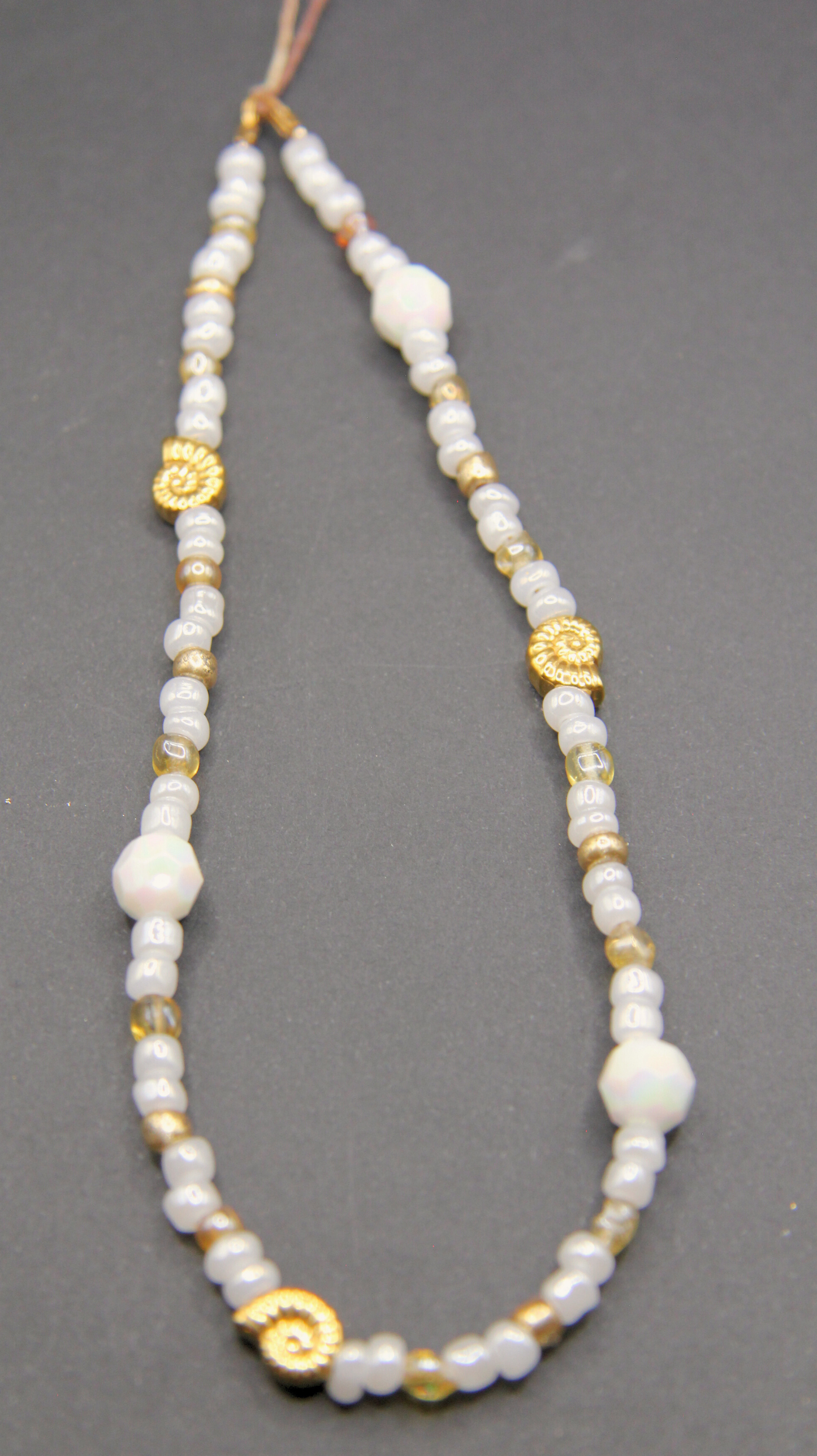 The White Shelly Phone Chain